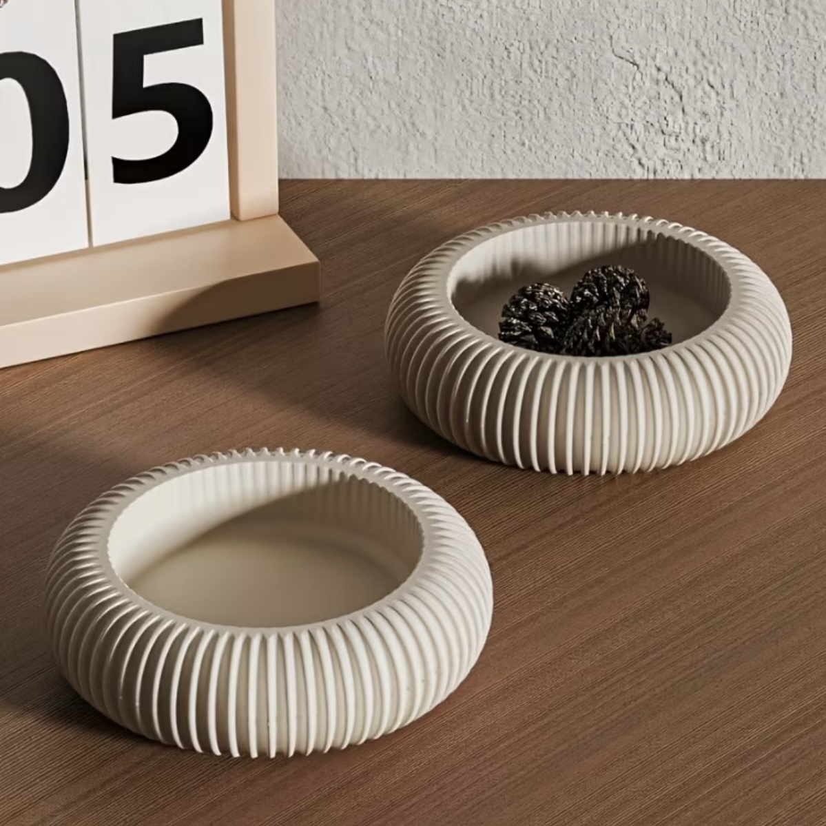Ribbed Ring Bowls